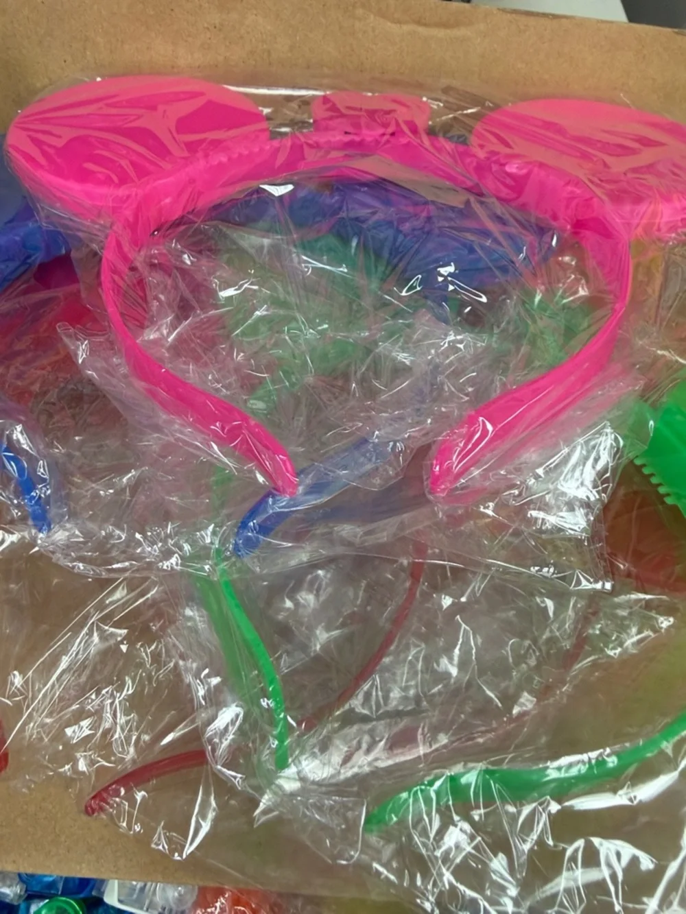 Light Up Variety Toy Kit rings, headbands, bracelets, glasses and glow sticks